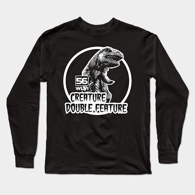 Creature Double Feature t shirt Long Sleeve T-Shirt by TeeFection